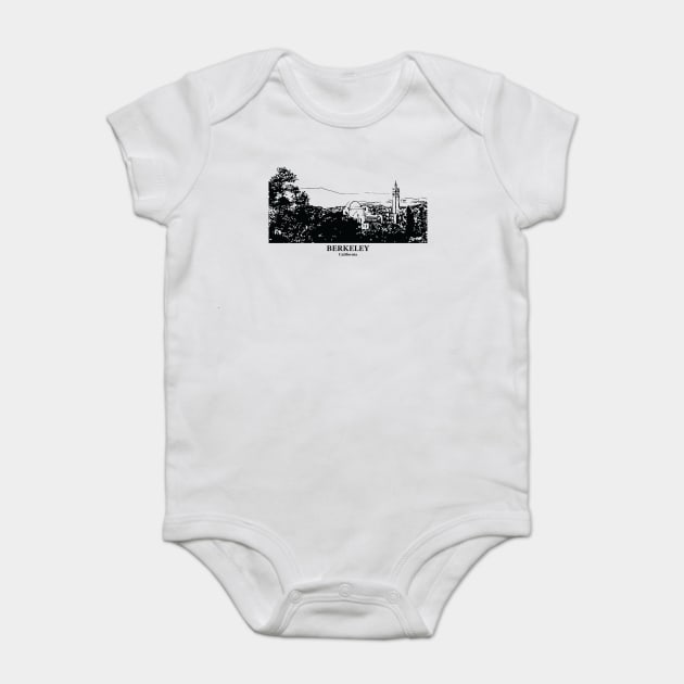 Berkeley - California Baby Bodysuit by Lakeric